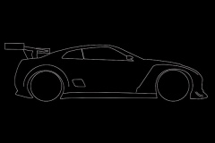 JRM Hero Car Outline SIde